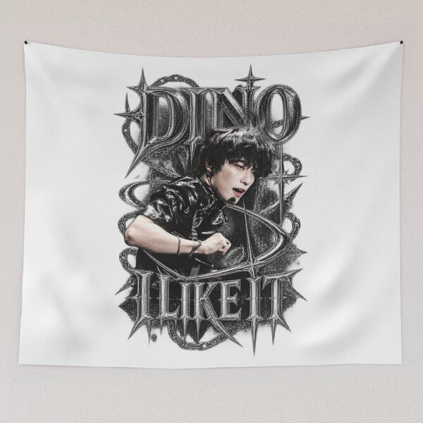Item preview, DINO I LIKE IT SEVENTEEN Cinematic Dark Idol Poster Visual designed and sold by Valeree Store.