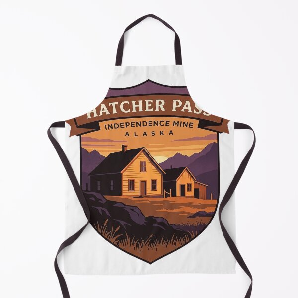 Item preview, Independence Mine Sunset Crest Hatcher Pass Alaska Sticker designed and sold by DetourDgn.