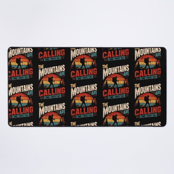 Item preview, The Mountains Are Calling And I Must Go designed and sold by SharkCoDesigns.