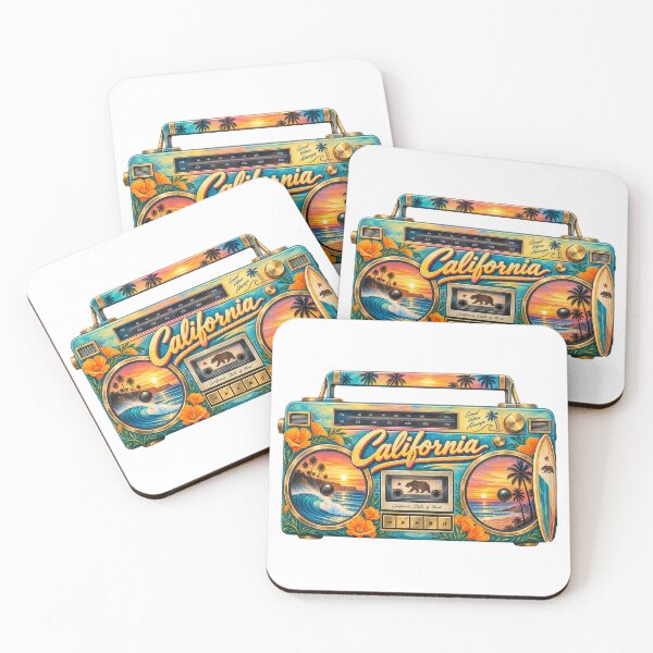 Item preview, California Gen X Boom Box designed and sold by Whimspired By Paxx.