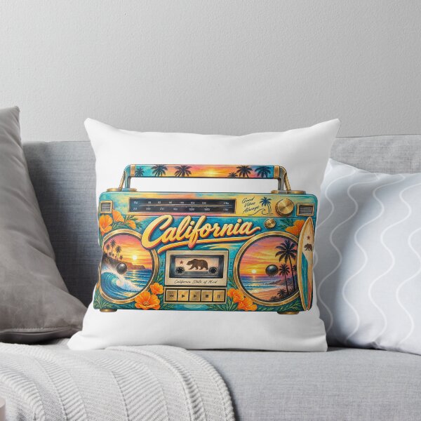Item preview, California Gen X Boom Box designed and sold by Whimspired By Paxx.