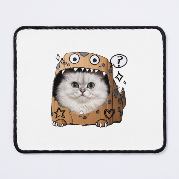 Item preview, Confused Monster Cat designed and sold by Fuzzy-Error.