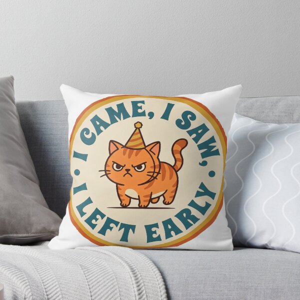 Item preview, Funny Cat Artwork designed and sold by CrazyRedBubble1.