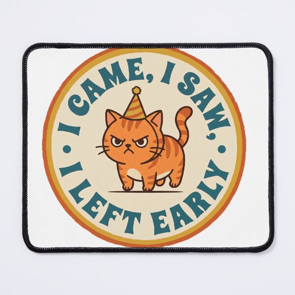 Item preview, Funny Cat Artwork designed and sold by CrazyRedBubble1.