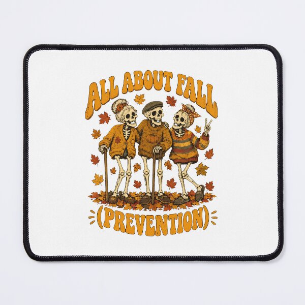 Item preview, All About Fall Prevention Skeleton Autumn designed and sold by SoyLamderma.