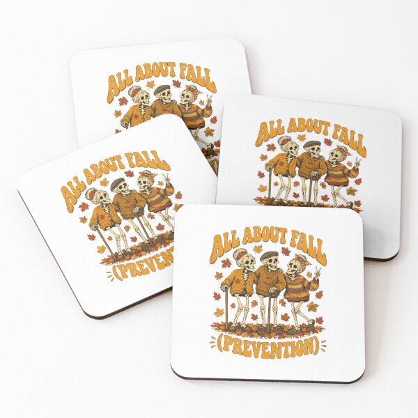 Item preview, All About Fall Prevention Skeleton Autumn designed and sold by SoyLamderma.