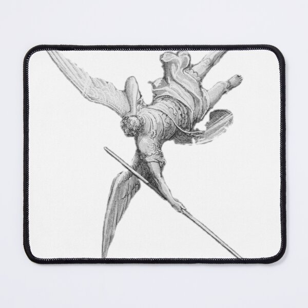 Item preview, Fallen Lucifer – Gustave Doré Engraving designed and sold by Fallen Fenris.