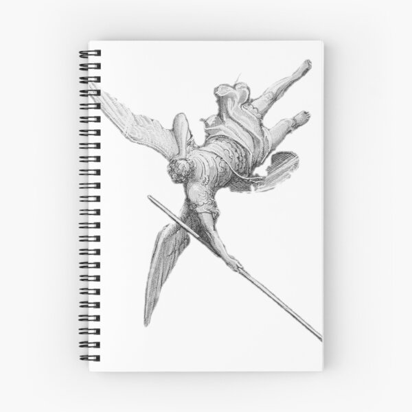 Artikelvorschau, Gefallener Luzifer – Gravur von Gustave Doré entworfen und verkauft von Fallen Fenris.
