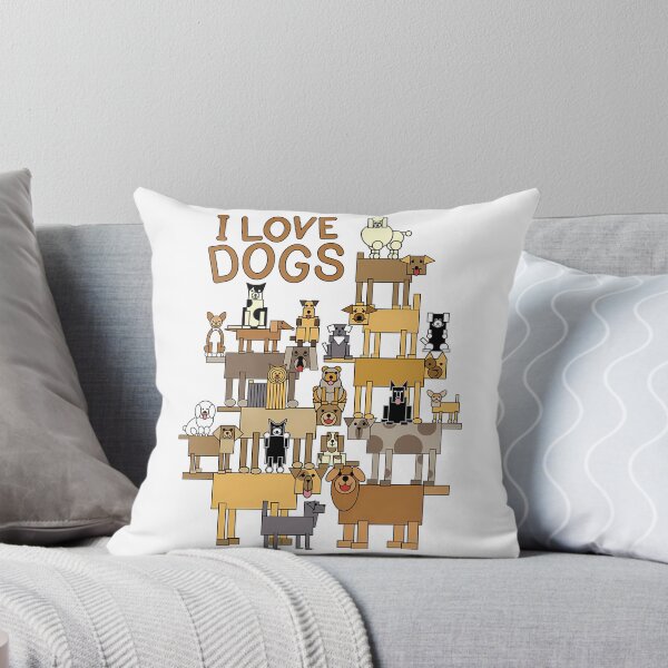 Item preview, I Love Dogs  designed and sold by BurnPrintsEP.