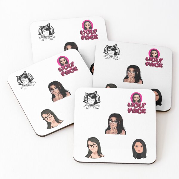 Item preview, Sssniperwolfwolfpack Cute Sssniperwolf Gaming Girl Youtuber Gaming Pack designed and sold by BurdenArts.