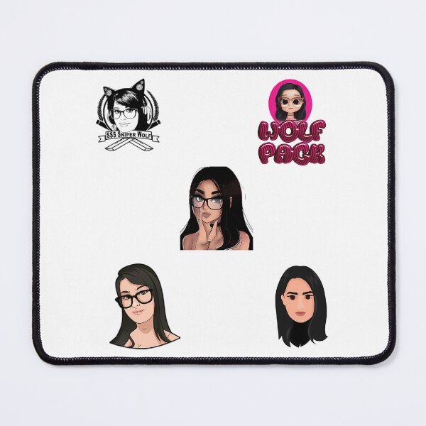 Item preview, Sssniperwolfwolfpack Cute Sssniperwolf Gaming Girl Youtuber Gaming Pack designed and sold by BurdenArts.