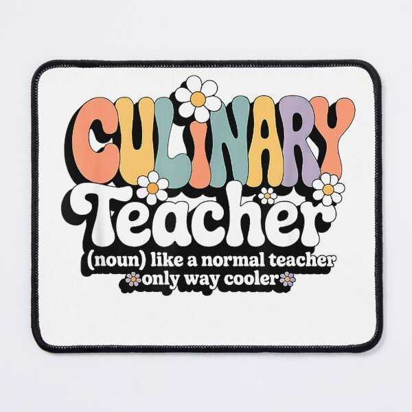 Item preview, Retro Groovy Culinary Teacher Baking Cooking Chef School T-Shirt designed and sold by Design-phuket.