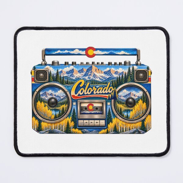 Item preview, Colorado Gen X Boom Box designed and sold by Whimspired By Paxx.