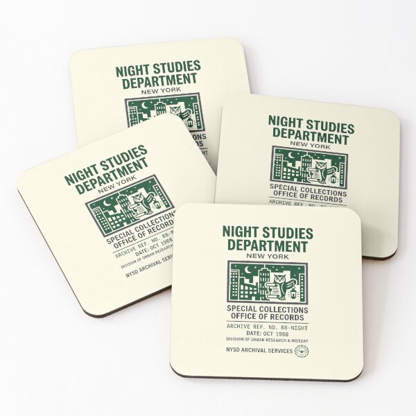 Item preview, Night Studies Department Dark Academia Vintage Archivist Graphic designed and sold by SplashTastic.