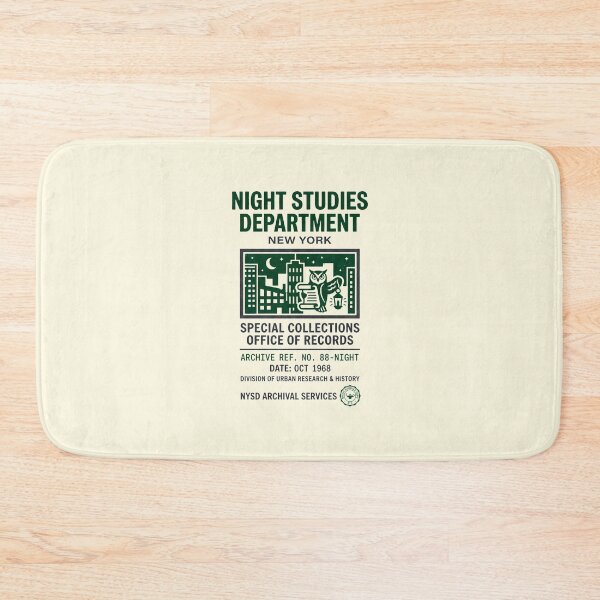 Item preview, Night Studies Department Dark Academia Vintage Archivist Graphic designed and sold by SplashTastic.