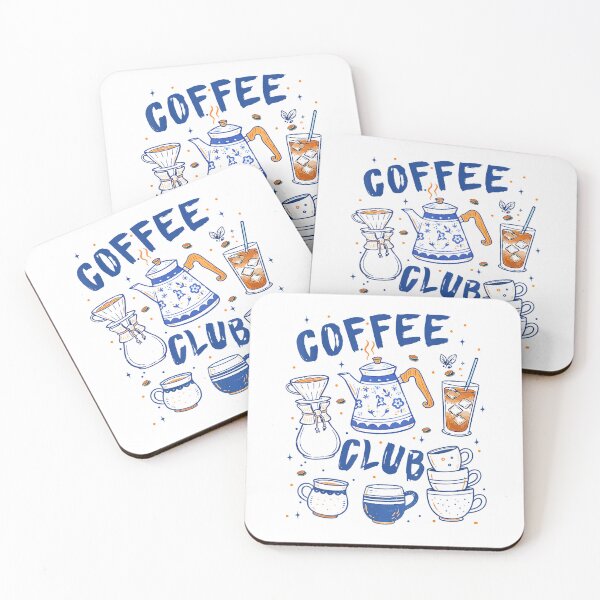 Item preview, Retro Iced Coffee Espresso Coffee Club All Day Every Day T-Shirt designed and sold by SAK7.