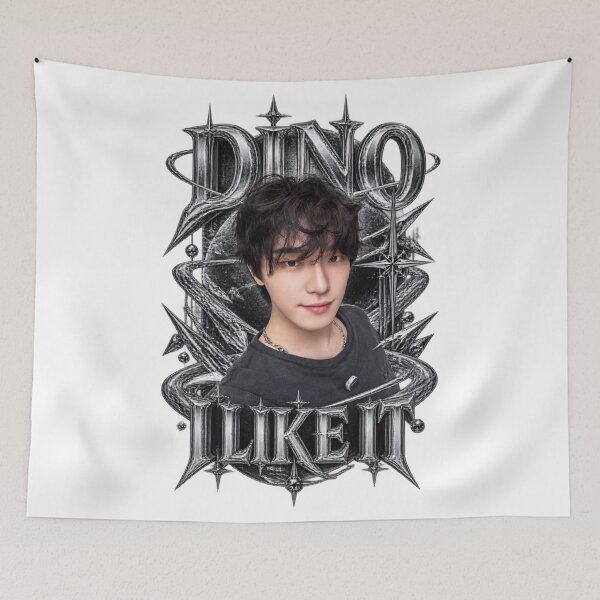 Item preview, DINO I LIKE IT SEVENTEEN Modern Grunge Idol Fashion Design designed and sold by Valeree Store.