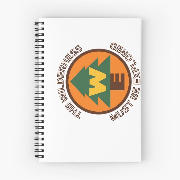 Item preview, The Wilderness Must Be Explored Tree Badge designed and sold by SharkCoDesigns.