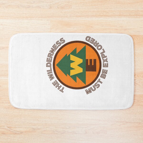 Item preview, The Wilderness Must Be Explored Tree Badge designed and sold by SharkCoDesigns.