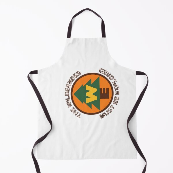 Item preview, The Wilderness Must Be Explored Tree Badge designed and sold by SharkCoDesigns.