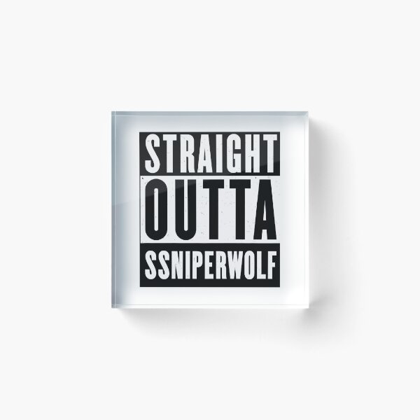 Item preview, Straight Outta Ssniperwolf designed and sold by BurdenArts.