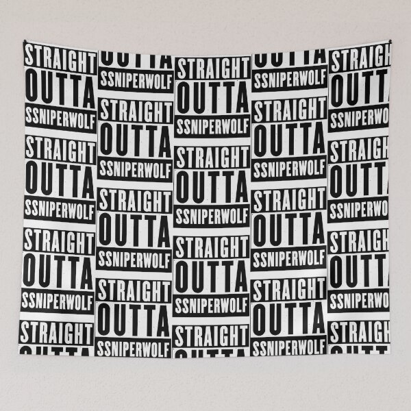 Item preview, Straight Outta Ssniperwolf designed and sold by BurdenArts.