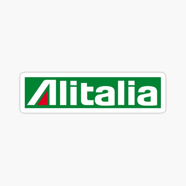 Alitalia Stickers | Redbubble