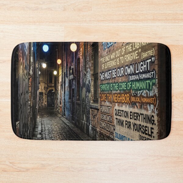 Item preview, HUMANISM GRAFFITI WALL designed and sold by NOIMION DIGITAL ART.