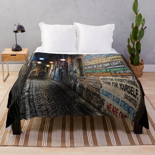 Item preview, HUMANISM GRAFFITI WALL designed and sold by NOIMION DIGITAL ART.
