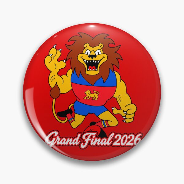 Item preview, Grand Final Lions Man Drawing designed and sold by Luke Foran Sports Art.
