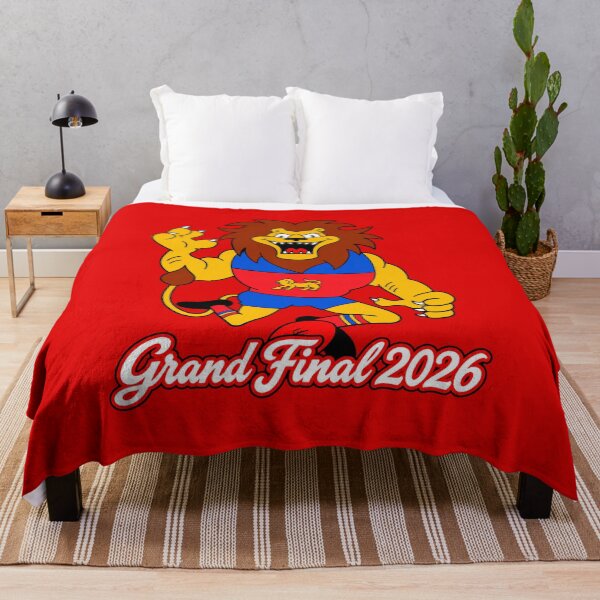 Item preview, Grand Final Lions Man Drawing designed and sold by Luke Foran Sports Art.
