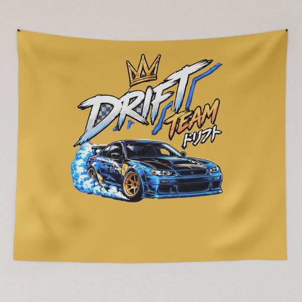 Item preview, Drift Team Japanese Streetwear JDM Car Drift Culture Design   designed and sold by digitalbob60.