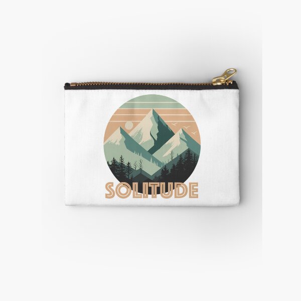 Item preview, Vintage Solitude Mountain Peak - Retro Pine Forest Sunset designed and sold by SharkCoDesigns.