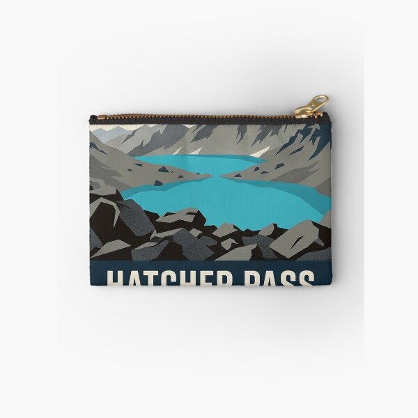Item preview, Reed Lakes Hatcher Pass Alaska Boulder Field Sticker designed and sold by DetourDgn.