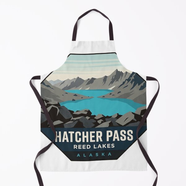 Item preview, Reed Lakes Hatcher Pass Alaska Boulder Field Sticker designed and sold by DetourDgn.