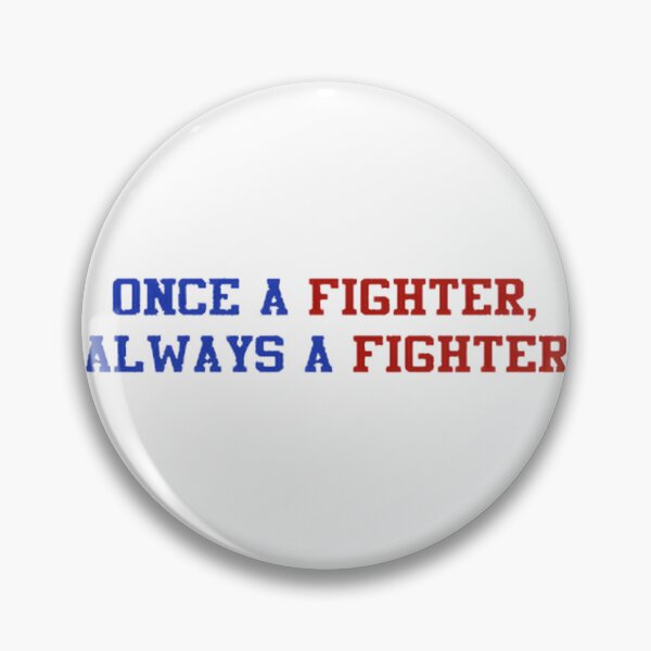 Item preview, Once A Fighter Always A Fighter Vintage Inspirational Boxing Quote Design designed and sold by DoodlAquarian.