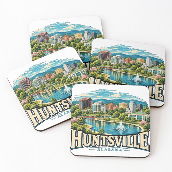 Item preview, Vintage Huntsville Alabama Travel Souvenir Landmark Gift designed and sold by MichaeIRellov.