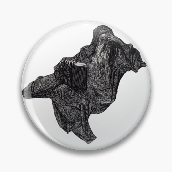 Item preview, Merlin – Gustave Doré Engraving designed and sold by Fallen Fenris.