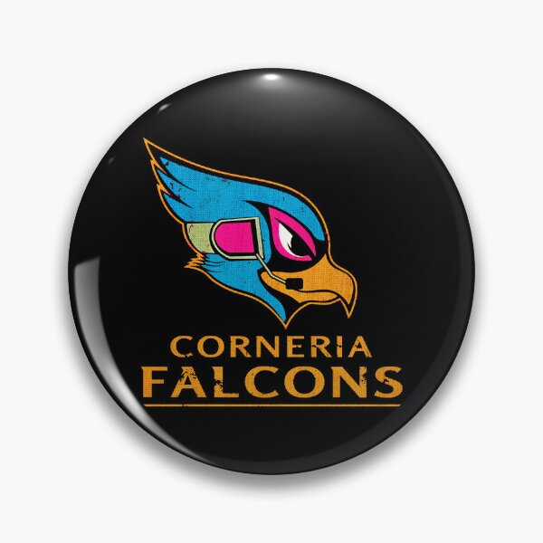 Item preview, Corneria Falcons Star Fox Spaceship Pilot Mascot Art designed and sold by bonizem.