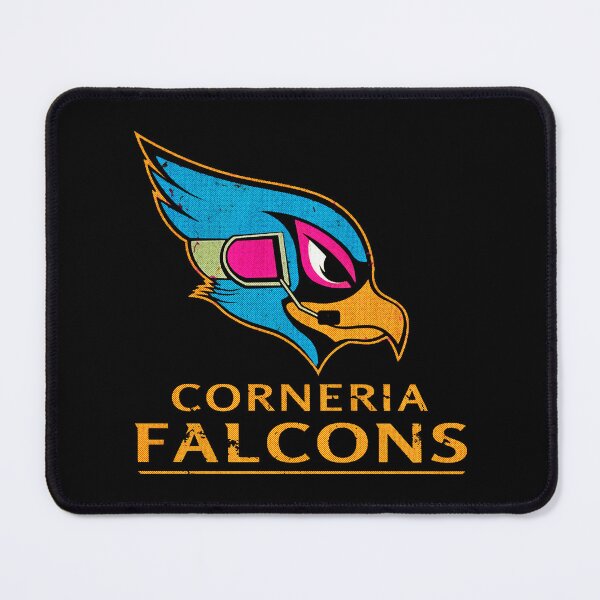 Item preview, Corneria Falcons Star Fox Spaceship Pilot Mascot Art designed and sold by bonizem.