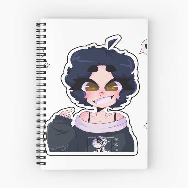 Item preview, Weeb Paradise Azul marino Cabello Dulce Sonrisa designed and sold by R43vy-Draws.