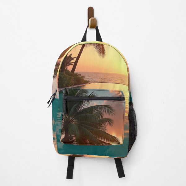 Item preview, Infinity Sunset Retreat  Tropical Paradise Horizon designed and sold by nhk999.