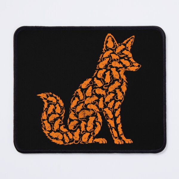 Item preview, Fox of Many Mice designed and sold by Funny Vintage Stickers And T-Shirts.