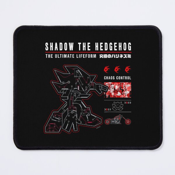 Item preview, Sonic The Hedgehog Shadow Ultimate Lifeform designed and sold by cutezodiac.