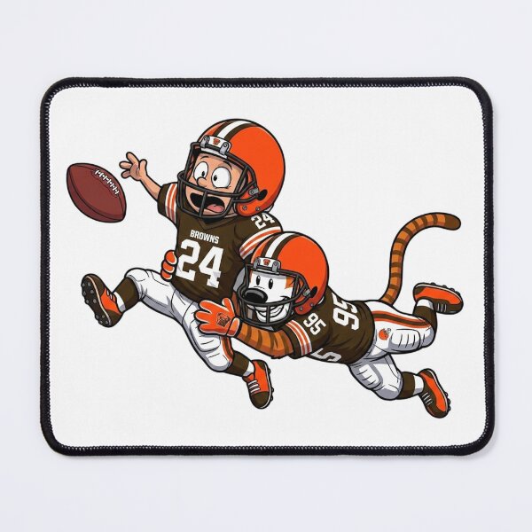 Item preview, Calvin And Hobbes Cleveland Football Action Fan designed and sold by DamianRoy88.