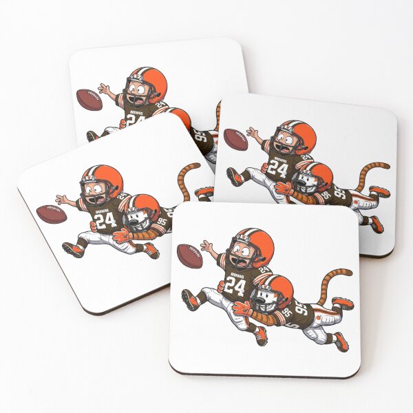 Item preview, Calvin And Hobbes Cleveland Football Action Fan designed and sold by DamianRoy88.