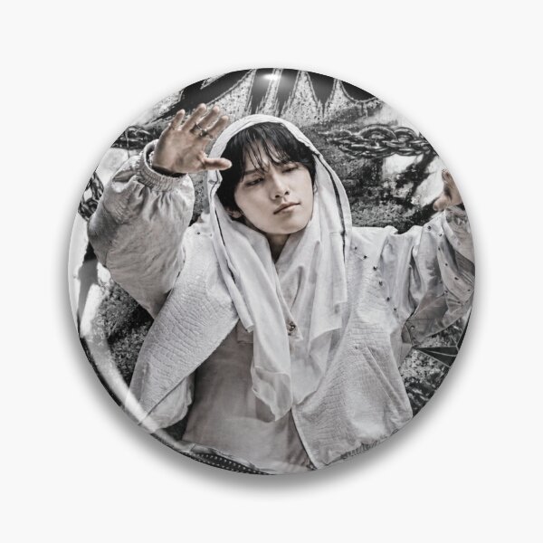 Item preview, DINO I LIKE IT SEVENTEEN Black Chrome Luxury Fan Artwork designed and sold by Valeree Store.