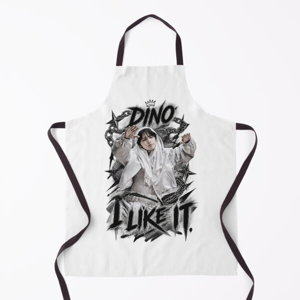 Item preview, DINO I LIKE IT SEVENTEEN Black Chrome Luxury Fan Artwork designed and sold by Valeree Store.