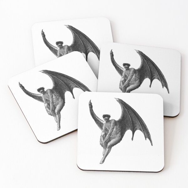 Item preview, Lucifer Seated – Gustave Doré Engraving designed and sold by Fallen Fenris.