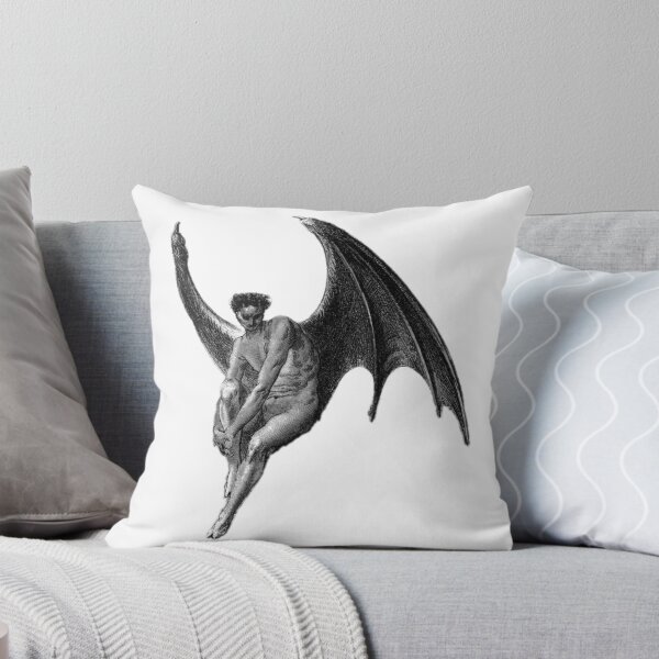 Item preview, Lucifer Seated – Gustave Doré Engraving designed and sold by Fallen Fenris.